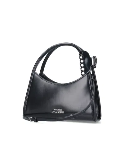 Marc Jacobs The Glam Claw Clip Crossbody Bag In Black