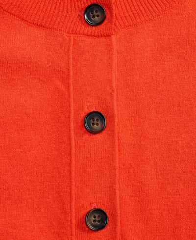 On 34th Women's Crewneck Button-front Cardigan, Exclusively At Macy's In Multi