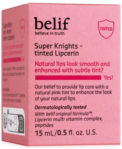 Belif Super Knights Tinted Lipcerin In Purple