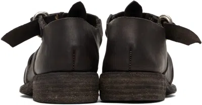 Guidi Brown 99snd Sandals In Black