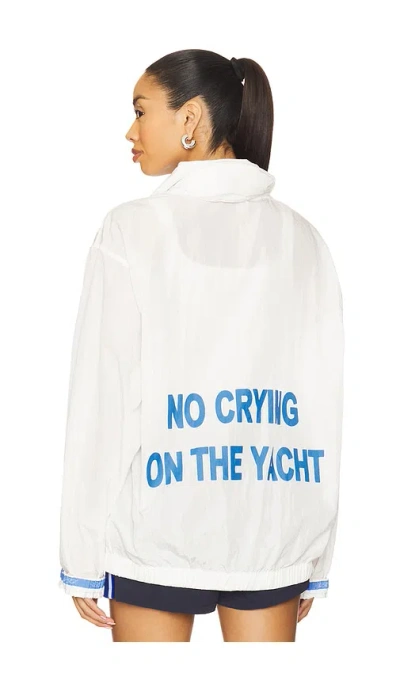 Yllw The Label No Crying Windbreaker In White