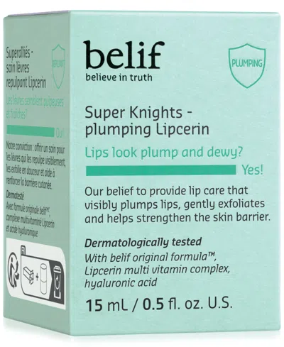 Belif Super Knights - Mint Plumper Lipcerin In Transparent