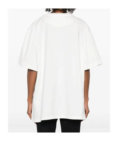 Attico Oversized T Shirt In White