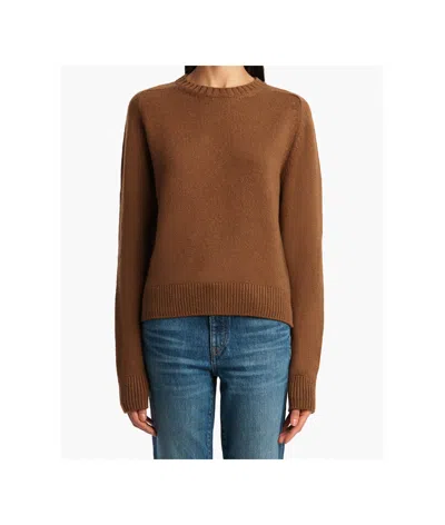 Khaite Nera Sweater In Brown