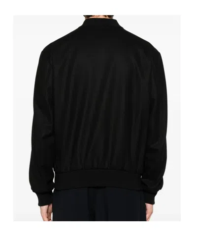 Giorgio Armani Outerwear In Black