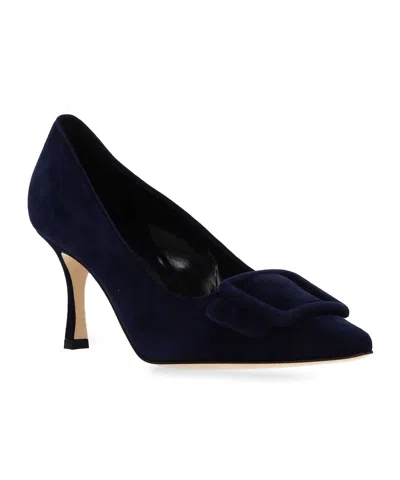 Manolo Blahnik Pointed High Heels In Black