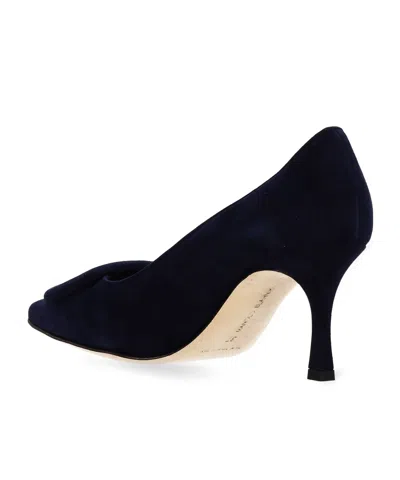 Manolo Blahnik Pointed High Heels In Black
