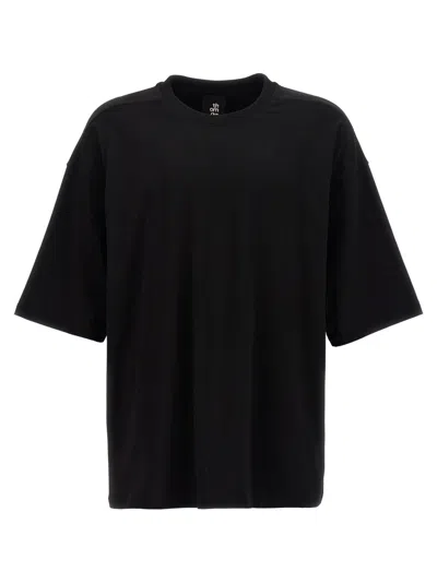 Thom Krom Black Crew Neck T-shirt In Black