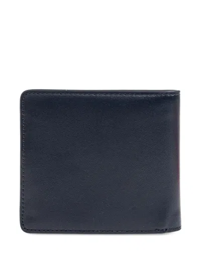 Diesel Bi-fold Wallet In Blue