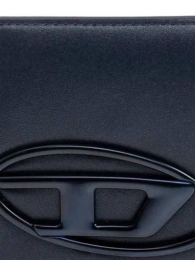 Diesel Bi-fold Wallet In Blue