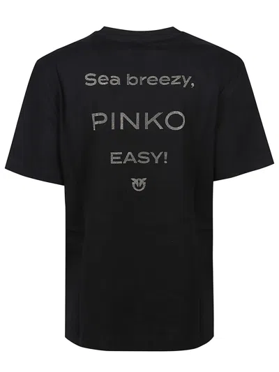 Pinko Stunning T-shirt In Black