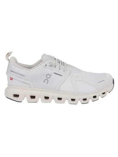 On Cloud 6 Waterproof Low-top Sneakers In White
