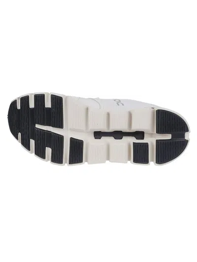 On Cloud 6 Waterproof Low-top Sneakers In White