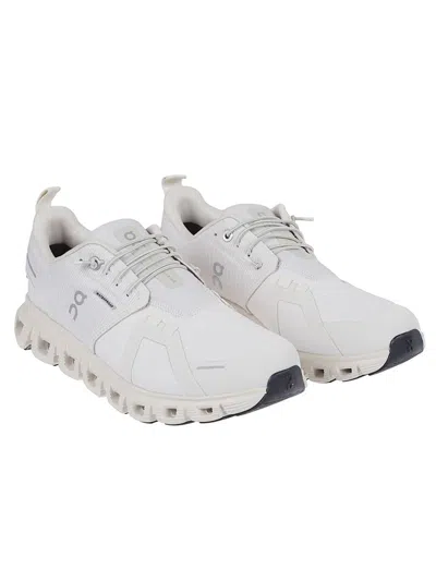 On Cloud 6 Waterproof Low-top Sneakers In White