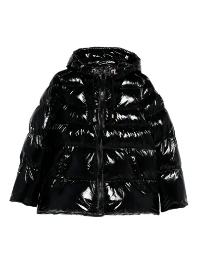 Pinko Coats Black In Black