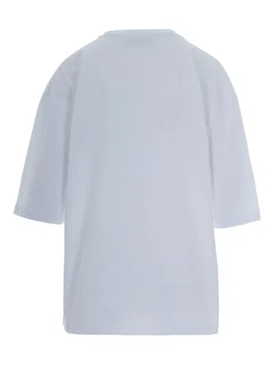 Fiorucci T-shirt Pin Up Lover White In White