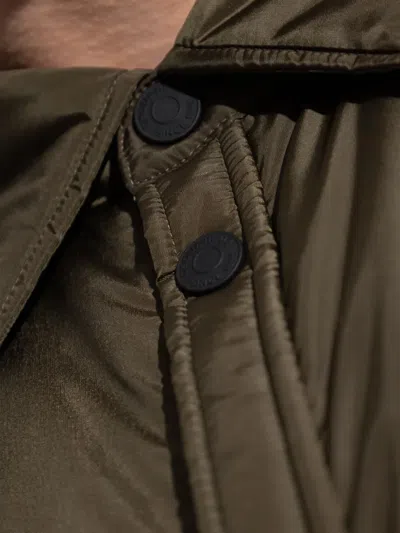 Dsquared2 Buttoned Flap-pocket Jacket In Brown