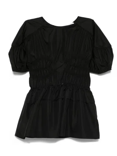 Cecilie Bahnsen Brooklyn Top In Black