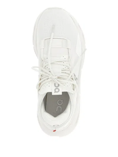 On Cloudnova 2 Lace-up Sneakers In White