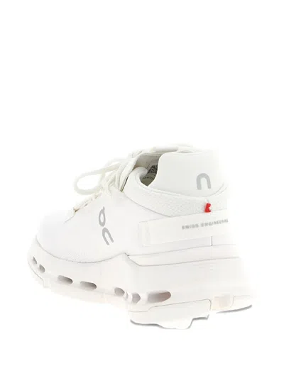 On Cloudnova 2 Lace-up Sneakers In White