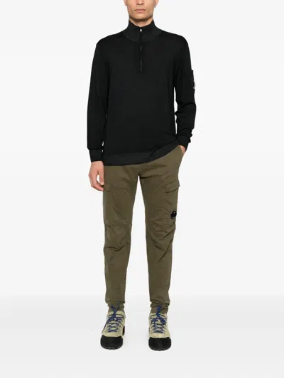 C.p. Company C.p.company Stretch Sateen Ergonomic Cargo Pants In Brown