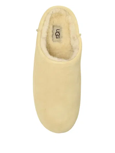 Ugg Cozy Faux Fur Lined Slippers In Yellow
