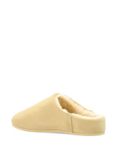 Ugg Cozy Faux Fur Lined Slippers In Yellow
