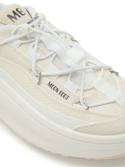 Moon Boot Women White Logo Sneakers, 3 Luxury Boots For Women Darveys In White