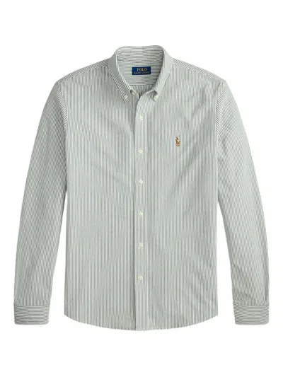 Polo Ralph Lauren Striped-pattern Shirt In Gray