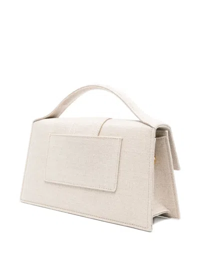 Jacquemus Mini Handbag Adjustable Strap In Neutral