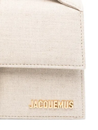 Jacquemus Mini Handbag Adjustable Strap In Neutral