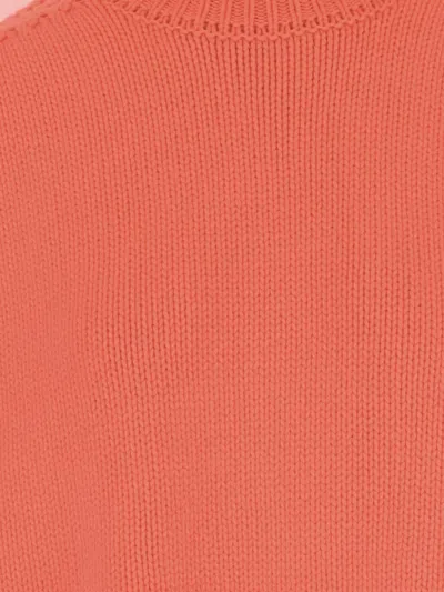 Sa Su Phi Women Orange Wool Jade Sweater, S Luxury Sweaters & Knitwear For Women Darveys