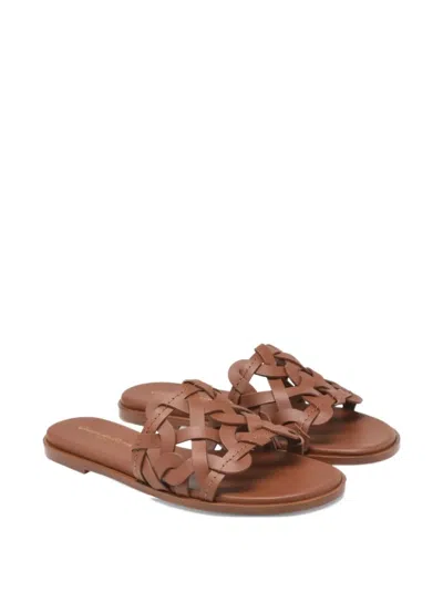 Gianvito Rossi Amalfi Sandal In Brown