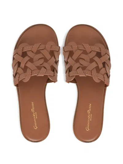 Gianvito Rossi Amalfi Sandal In Brown