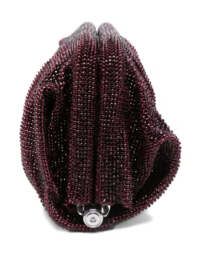 Benedetta Bruzziches Clutch Venus Grande In Tessuto Decorato  Donna In Red