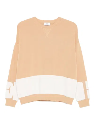 Elisabetta Franchi Suéter Cuello Redondo - Beis In Neutral