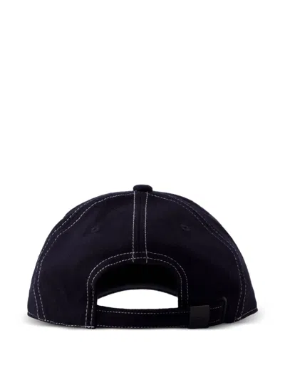 A-cold-wall* Diamond Cap A Cold Wall Cotton Navy Blue In Black