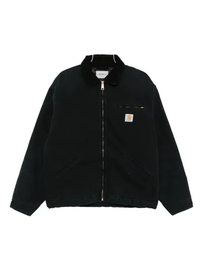Carhartt Og Detroit Dearborn Jacket In Black