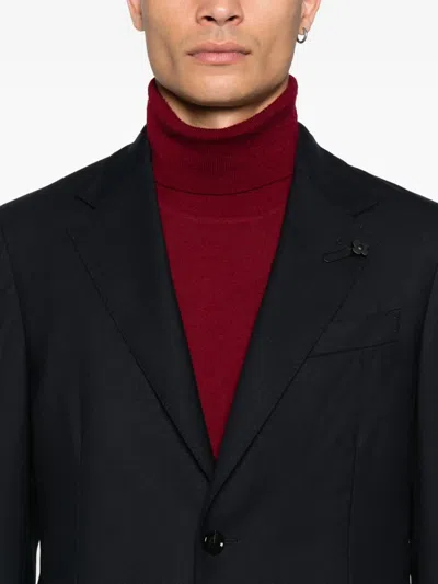 Lardini Two-button Pocket Suit In Blue