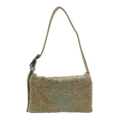 Benedetta Bruzziches Vutty La Mignon Crystal-embellished Shoulder Bag In Green