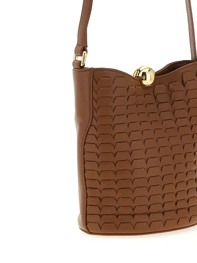 Furla Sfera Soft Mini Bucket Bag In Brown