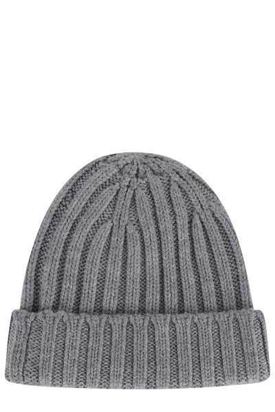 Aspesi Beanie Hat In Gray