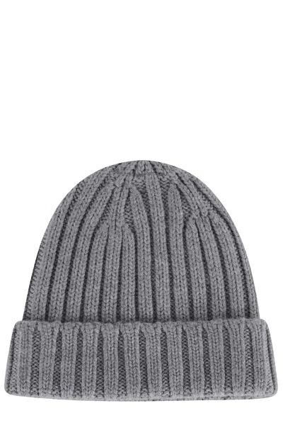 Aspesi Beanie Hat In Gray