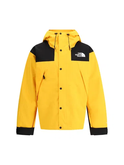 The North Face Dryvent Mono Nylon Windbreaker Jacket In Yellow