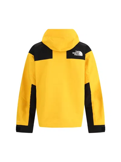 The North Face Dryvent Mono Nylon Windbreaker Jacket In Yellow