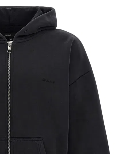 Purple Brand Sweatshirts Black In Black