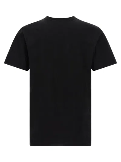Dolce & Gabbana Graphic Crew Neck T-shirt With Short Sleeves In Black
