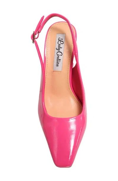 Lady Couture Mistic Slingback Pump In Multi