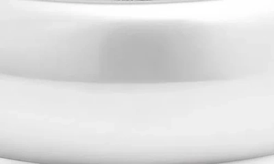 Open Edit Round Hinged Bangle In Metallic