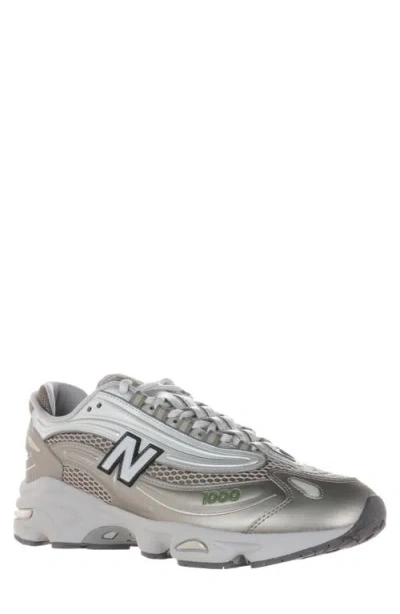 New Balance Contemporary Sneakers Featuring Mesh Panels And Reflective Accents In White